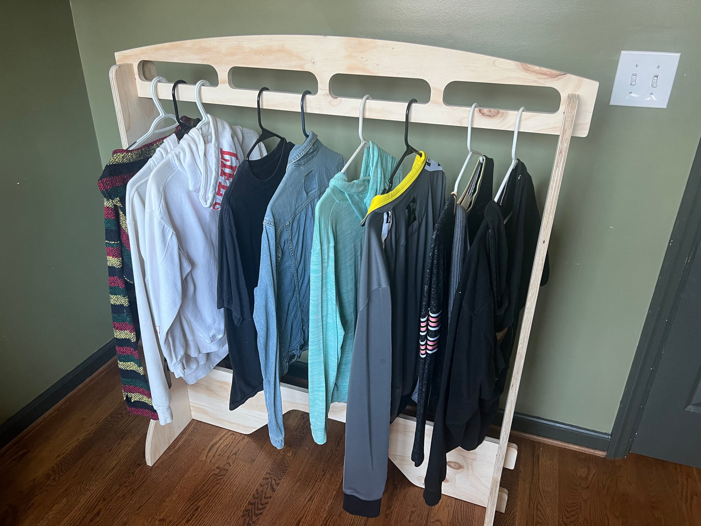 Portable Vendor Clothing Rack